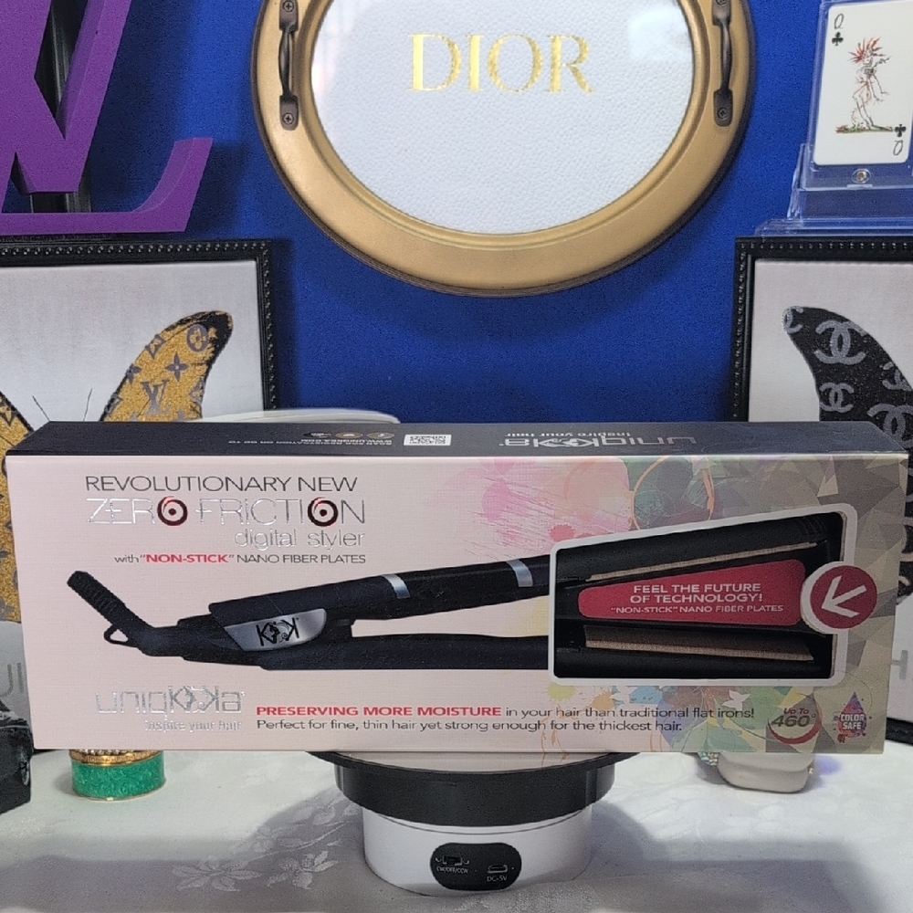 Revolutionery Zero Friction Digital Styler With Non- Stick Nano Fiber Plates
